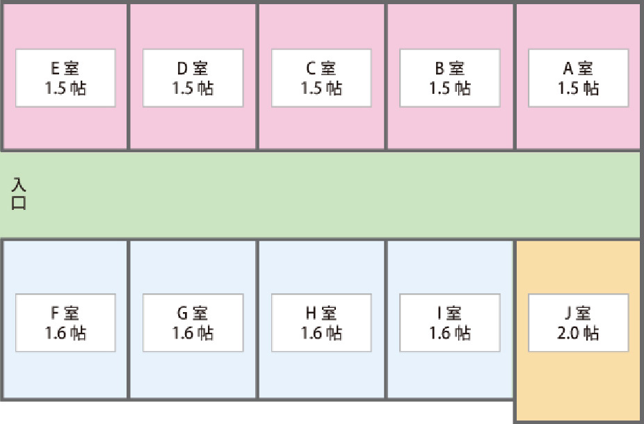 トランクサービス間取り図